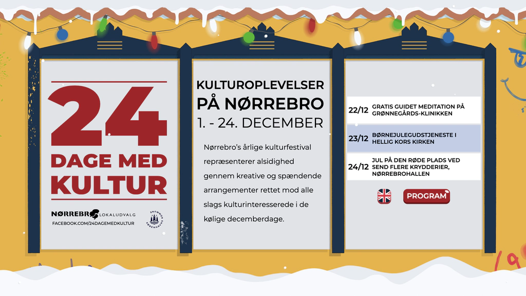 24 Days of Culture Campagin Website